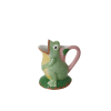 Rice By Rice New Green Frog Ceramic Jug Vase 2 Rice By Rice New Green Frog Ceramic Jug Vase