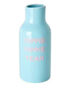 Rice By Rice Yippe Yippe Yeah Vase New