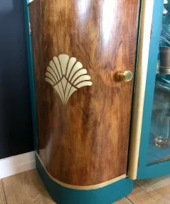 The Design Yard Charleston Vintage Cocktail Cabinet