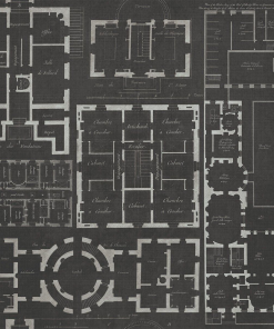 Mind The Gap Chateau Blue Wallpaper Les Jardins Royaux