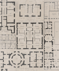 Mind The Gap Chateau Blue Wallpaper Les Jardins Royaux