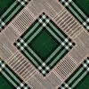 Mind The Gap Checkered Patchwork Green Wallpaper Wallpaper & Paint