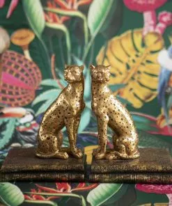 Thedesignyarduk Cheetah Bookends