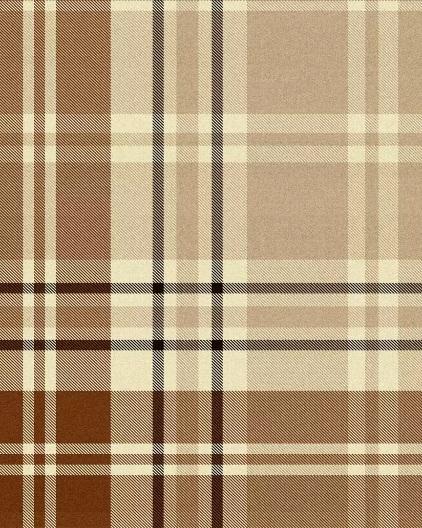 Mind The Gap Woodstock Collection, Chesterfield Plaid Cuppuccino 5 Mind The Gap Woodstock Collection, Chesterfield Plaid Cuppuccino