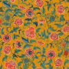 The Design Yard Rose & Thorn Chinese Ornament Wallpaper In Ochre