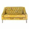 Mind The Gap MTG FURNITURE - BARON TUFTED SOFA - CHINOISERIE VELVET Rose & Thorn