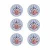 Bell Hutley Coasters Set Of Six - Pandora