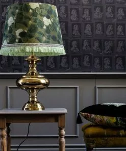 Mind The Gap MTG Cone Lampshade - COUNTRY FLOWERS Rose & Thorn