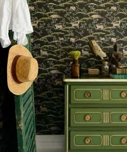 Mind The Gap Countryside By Night Wallpaper Rose & Thorn