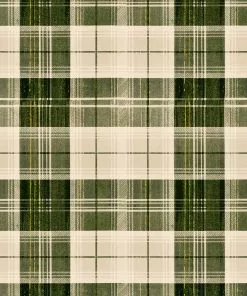 Mind The Gap Countryside Plaid Beechnut Wallpaper Folk Couture