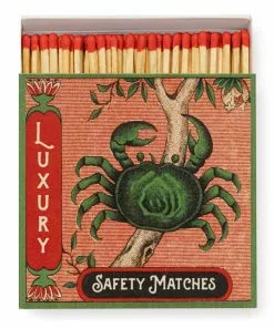 Archivist Gallery Indigena Crab Luxury Match Box Square
