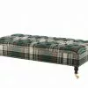 Mind The Gap Saray Ottoman - Monterey Plaid