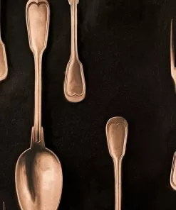 Mind The Gap Wallpaper & Paint Cutlery Copper Wallpaper