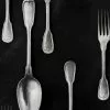 Mind The Gap Cutlery Silver Wallpaper