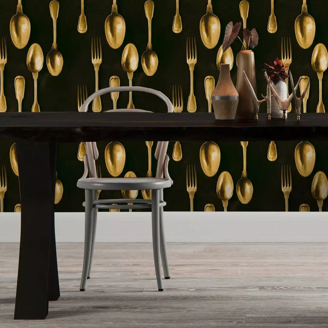 Mind The Gap Cutlery Silver Wallpaper 8 Mind The Gap Cutlery Silver Wallpaper