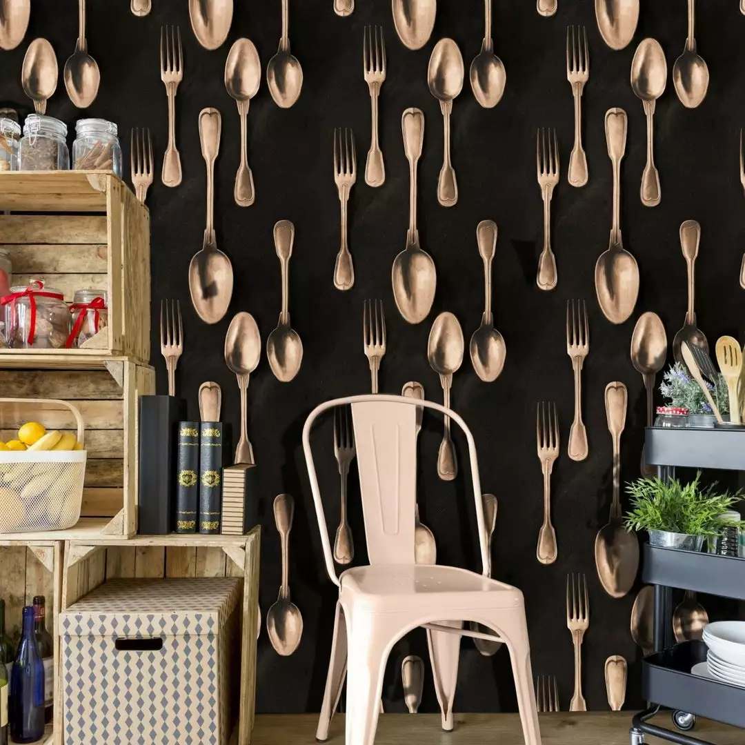 Mind The Gap Cutlery Silver Wallpaper 6 Mind The Gap Cutlery Silver Wallpaper