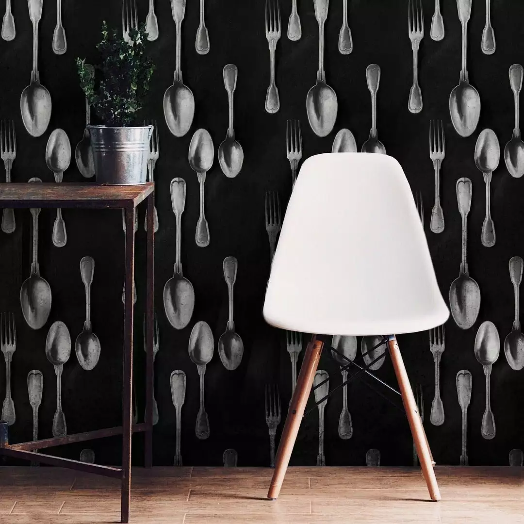 Mind The Gap Cutlery Silver Wallpaper 4 Mind The Gap Cutlery Silver Wallpaper