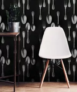 Mind The Gap Wallpaper & Paint Cutlery Copper Wallpaper