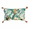 Mind The Gap Havana Tropicana Bermuda Linen Cushion Small