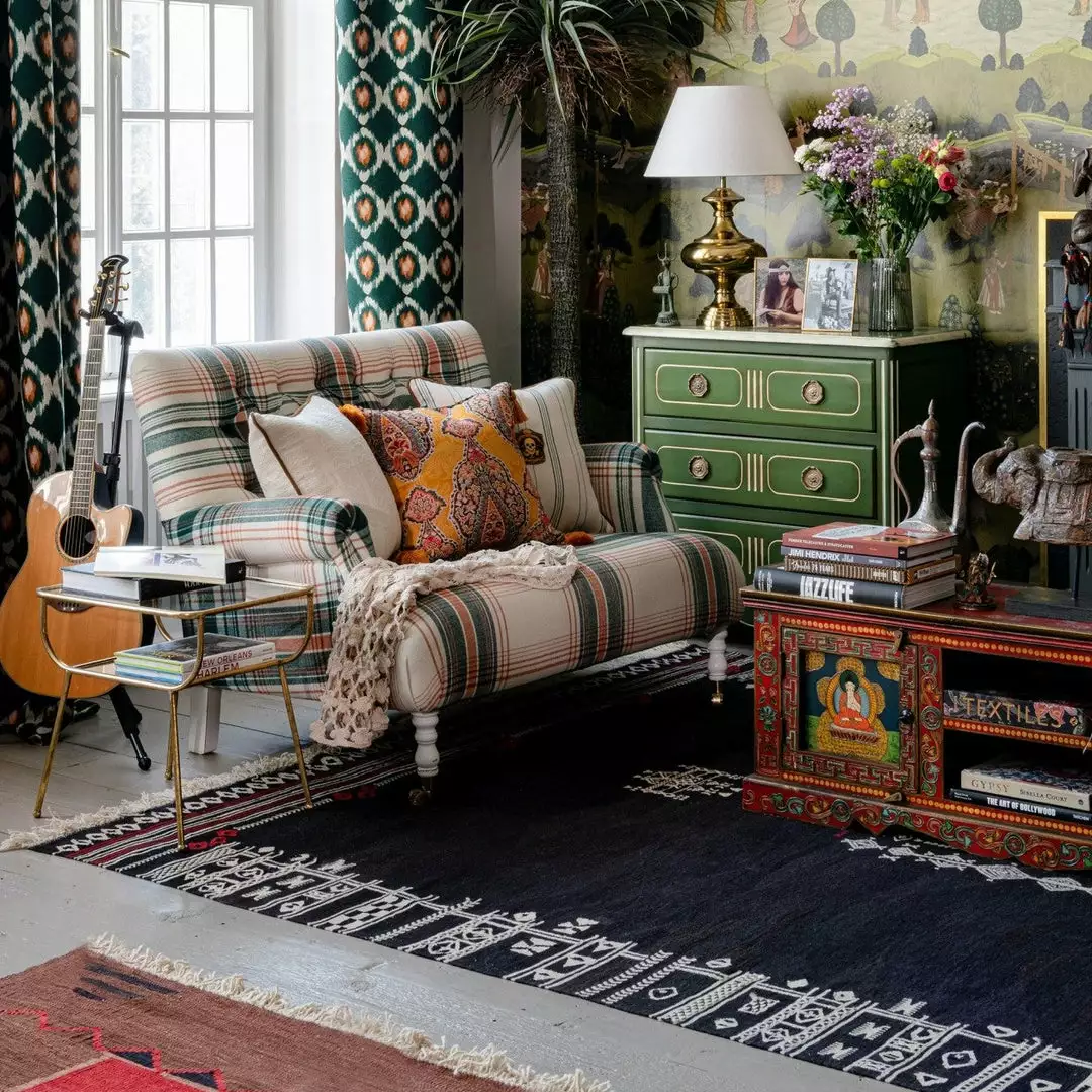 Mind The Gap Yarasa - Cocoa Wool Kilim Medium Bohemian Dream 5 Mind The Gap Yarasa - Cocoa Wool Kilim Medium Bohemian Dream