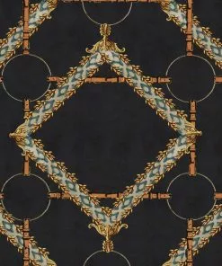 Mind The Gap Wallpaper & Paint Decorative Harness, Burgundy Wallpaper