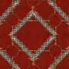 Mind The Gap Wallpaper & Paint Decorative Harness, Burgundy Wallpaper