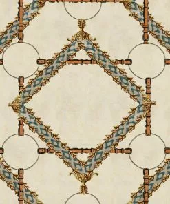 Mind The Gap Wallpaper & Paint Decorative Harness, Taupe Wallpaper