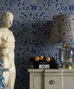 Mind The Gap Deco Trellis Wallpaper