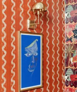 Mind The Gap Wall Light - Quentin Single Arm Sconce In Polished Brass