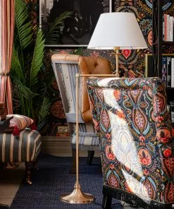 Mind The Gap Kramer Floor Lamp -Brass New