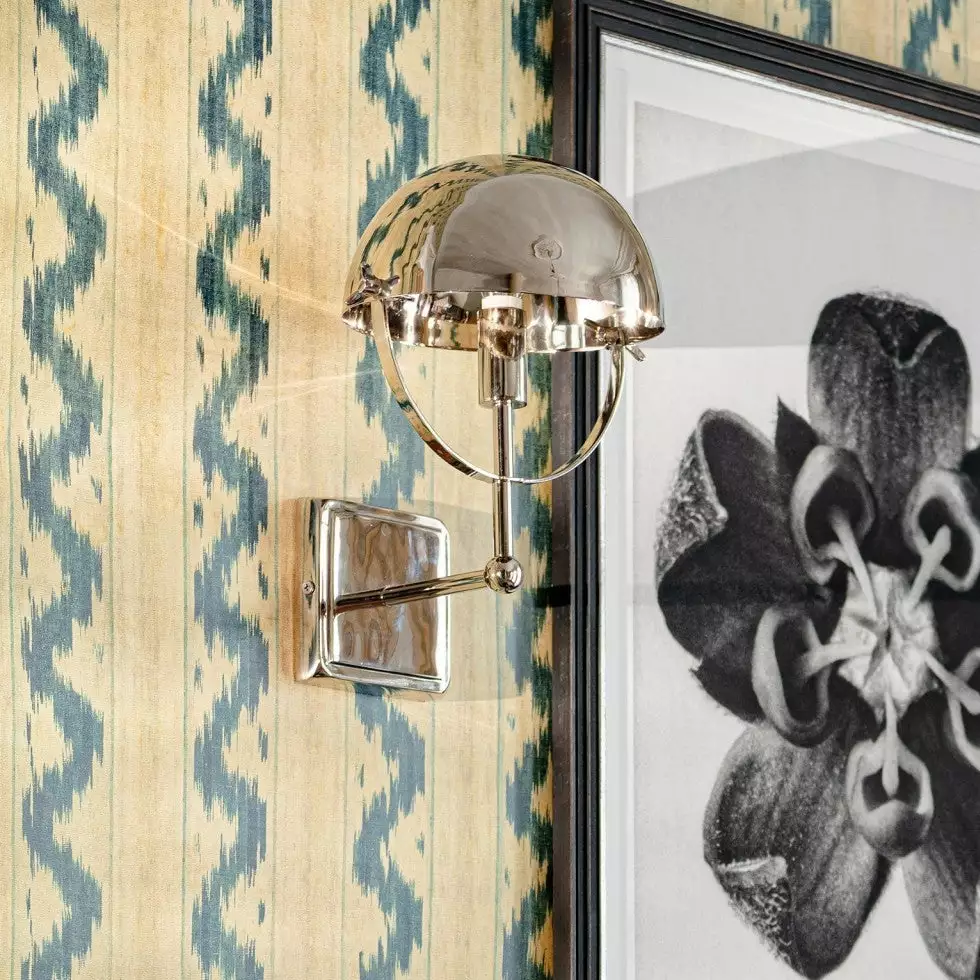 Mind The Gap Wall Light - Quentin Single Arm Sconce In Polished Nickel New 4 Mind The Gap Wall Light - Quentin Single Arm Sconce In Polished Nickel New