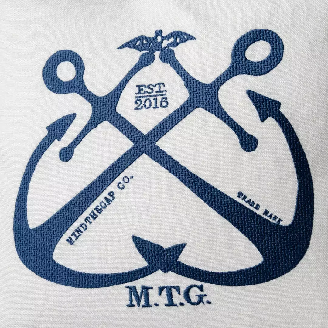 Mind The Gap Vintage Anchors Linen Embroidered Cushion 6 Mind The Gap Vintage Anchors Linen Embroidered Cushion