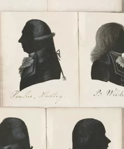 Mind The Gap Dutch Portraits Blue Wallpaper