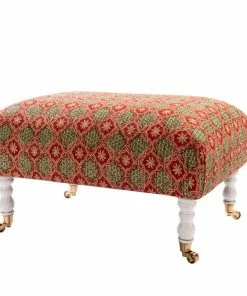 Mind The Gap New Hudson Upholstered Stool Rasiya Linen