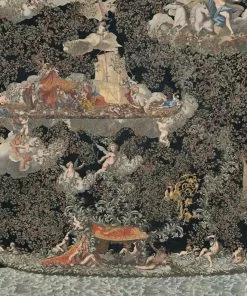 Mind The Gap Journey To Eden Pink Wallpaper Les Jardins Royaux