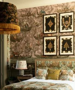 Mind The Gap Journey To Eden Pink Wallpaper Les Jardins Royaux