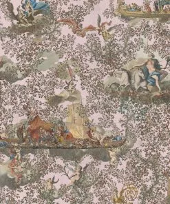 Mind The Gap Journey To Eden Pink Wallpaper Les Jardins Royaux