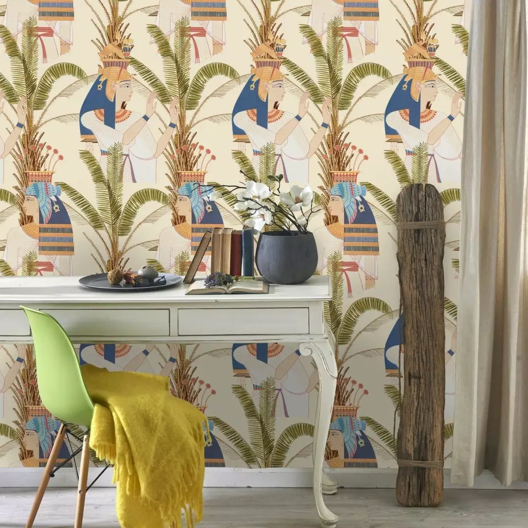 Mind The Gap Egyptian Queens Anthracite Wallpaper Wallpaper & Paint 6 Mind The Gap Egyptian Queens Anthracite Wallpaper Wallpaper & Paint