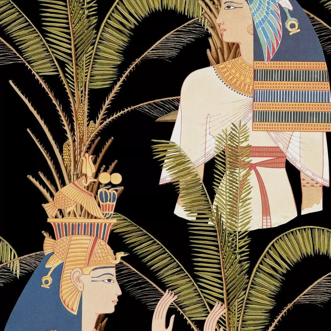 Mind The Gap Egyptian Queens Anthracite Wallpaper Wallpaper & Paint 3 Mind The Gap Egyptian Queens Anthracite Wallpaper Wallpaper & Paint