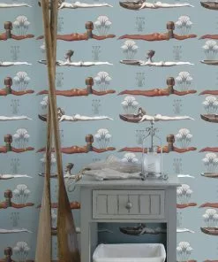 Mind The Gap Egyptum Taupe Wallpaper