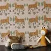 Annika Reed Studio New Tiger Tiger Wallpaper - Morganite