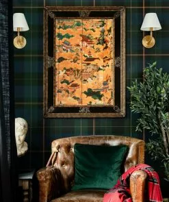 Mind The Gap Equestrian Plaid, Burgundy Wallpaper 9 Mind The Gap Equestrian Plaid, Burgundy Wallpaper