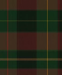 Mind The Gap Equestrian Plaid, Burgundy Wallpaper