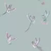 Brand Mckenzie Exotic Birds Wallpaper, Duck Egg Blue 2 Brand Mckenzie Exotic Birds Wallpaper, Duck Egg Blue