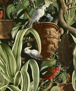 Mind The Gap Exotic Menagerie Dark Wallpaper Wallpaper & Paint