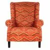 Mind The Gap MTG FURNITURE - BRYANT WING CHAIR - EYEDAZZLER NAVAJO Indigena
