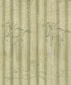 Mind The Gap Folk Couture A Fable Indigo Wallpaper