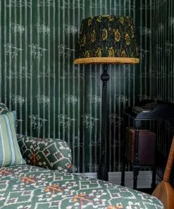 Mind The Gap Folk Couture A Fable Indigo Wallpaper