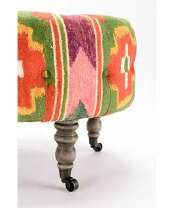 Mind The Gap Furniture Fez Tufted Stool - Erdely Linen