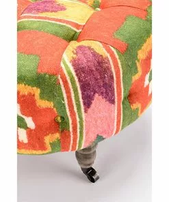 Mind The Gap Furniture Fez Tufted Stool - Erdely Linen